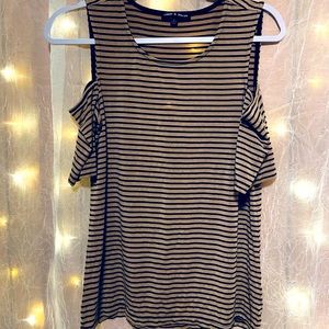 Cold shoulder top